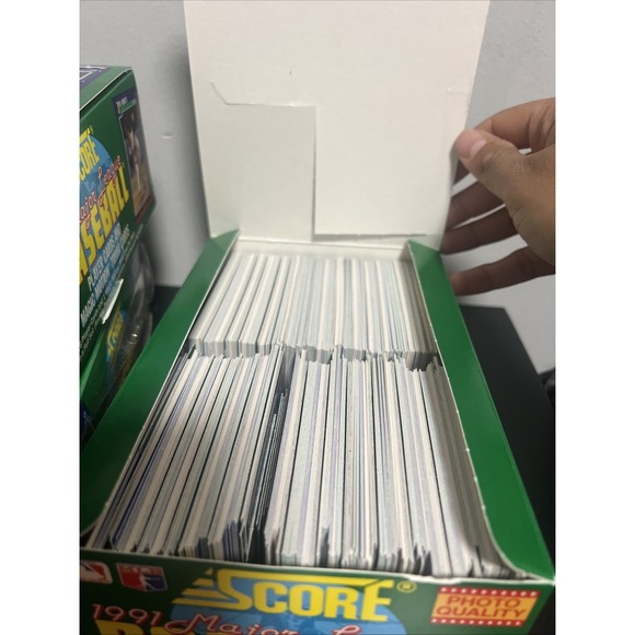 Lot Of Score 1991 Mayor League Baseball Cards - Picture 5 of 5